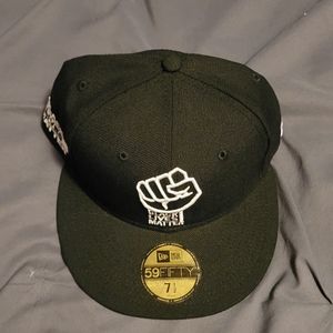 Rare Exclusive Black Lives Matter Pink UV New Era 59Fifty - Size 7 1/2